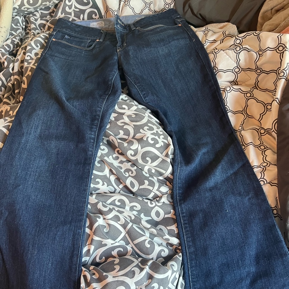 women’s gap perfect bootcut jeans